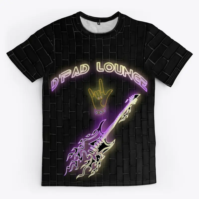 Rock On D'Pad Lounge Graphic Tee